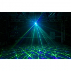 Laser podwójny RGB z GOBO BeamZ Anthe II